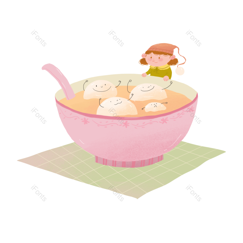 装饰图片,卡通元素,素材PNG,元宵免抠素材
